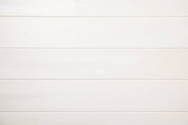 Fotoğraf için beyaz ahşap yüzey, üst manzara. Fotoğraf arkaplanı şık