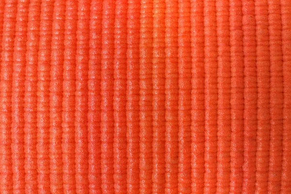 Oranje Schuimrubber Mat Als Achtergrond Bovenaanzicht — Stockfoto