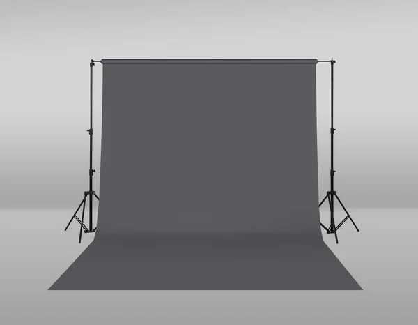 Fondo Foto Gris Moderno Equipo Estudio Profesional — Foto de Stock