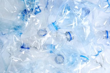 Birçok kişi arka plan olarak plastik şişe kullanırdı. Geri dönüşüm sorunu