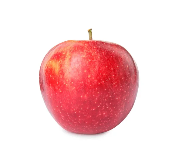 Fresh Ripe Red Apple Isolated White Royalty Free Stock Photos