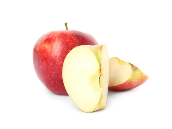 사과와 사과를 놓는다 — 스톡 사진