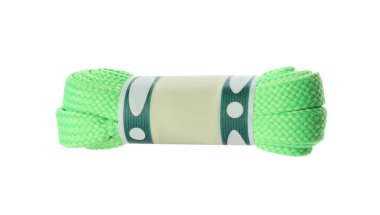 Nane şekerli ayakkabı danteli beyaza izole edilmiş