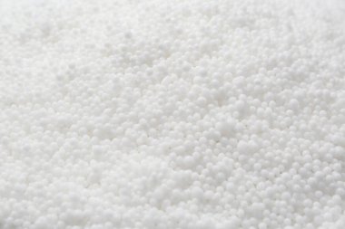 Arkaplan olarak granüler mineral gübresi, yakın görünüm