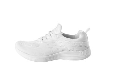 Beyazda izole edilmiş şık spor ayakkabısı. Moda ayakkabılar