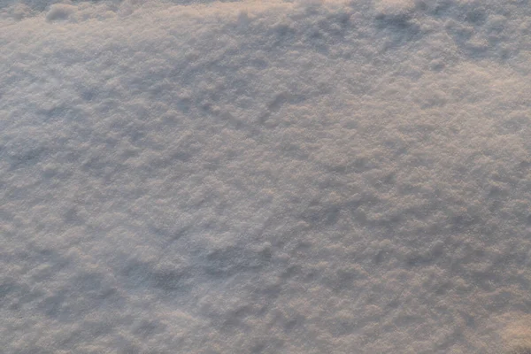 美丽的雪作为背景 近距离观察 冬季天气 — 图库照片