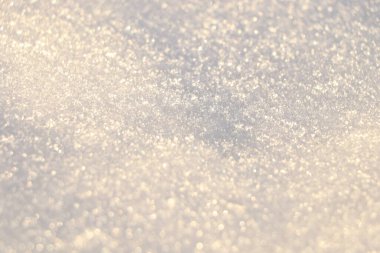 Arka plan olarak güzel kar, yakın görüş. Kış havası