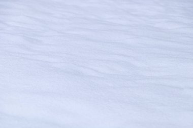 Arkaplan olarak güzel, parlak kar, yakın görünüm