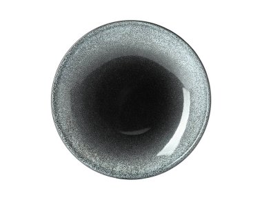 Beyaza izole edilmiş yeni seramik tabak. Tablo takımı