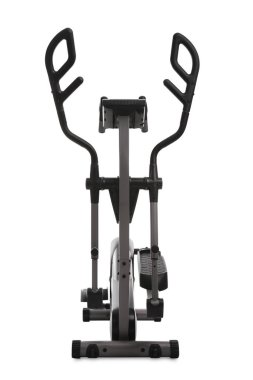 Modern eliptik makine çalıştırıcı beyaz üzerinde izole