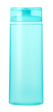 Beyaza izole edilmiş bir şişe kişisel hijyen ürünü.