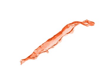 Hafif arkaplanda taze meyve suyu damlası