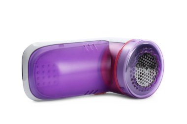 Beyaz ipliği çıkarmak için modern kumaş traşı.