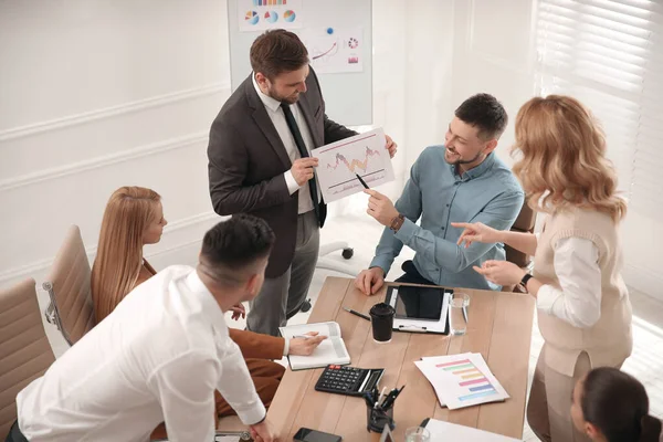 Ondernemers Hebben Een Vergadering Functie Beheersadvies — Stockfoto