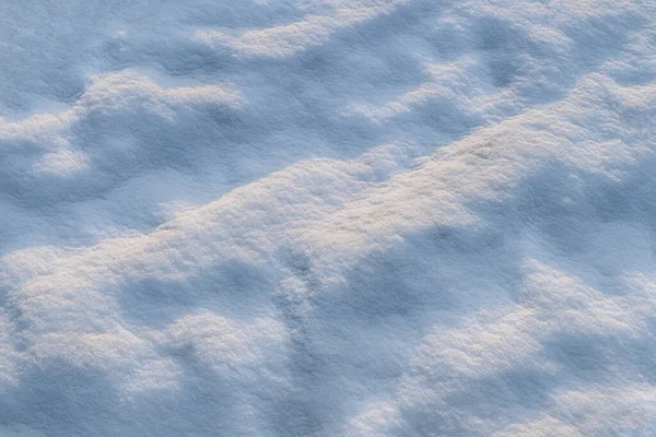 Krásný Sníh Jako Pozadí Detailní Pohled Zimní Počasí — Stock fotografie