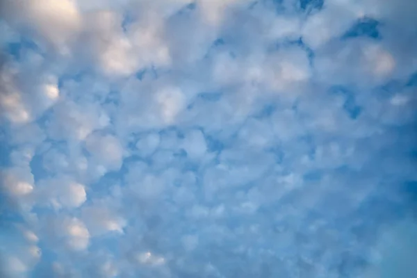 Vacker Utsikt Över Blå Himmel Med Moln — Stockfoto
