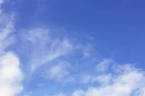 Schöner Blauer Himmel Mit Weißen Wolken Freien — Stockfoto