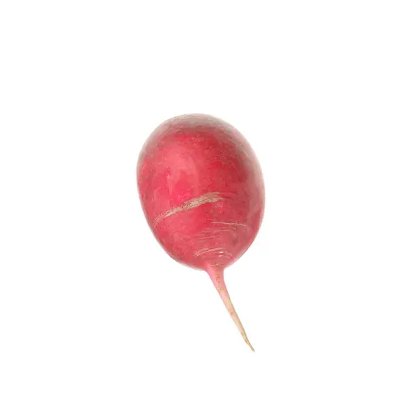 Whole Fresh Ripe Turnip White Background — Stock Photo, Image