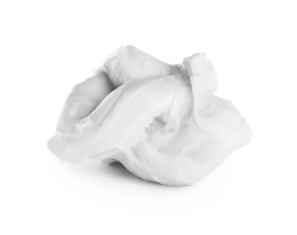 Una Gomma Masticare Usata Sfondo Bianco — Foto Stock