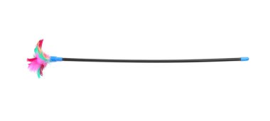 Modern oyuncaklar beyazda izole edilmiş hayvanlar için, üst görünüm