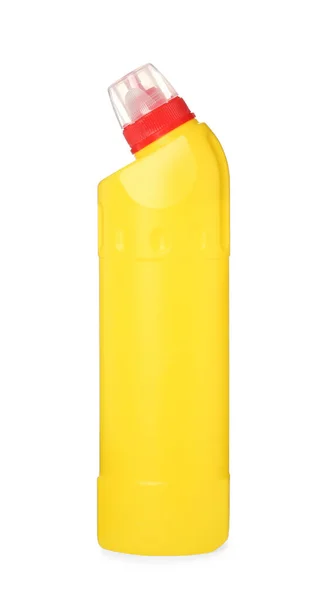 白色隔热的空白液体马桶清洁瓶 — 图库照片