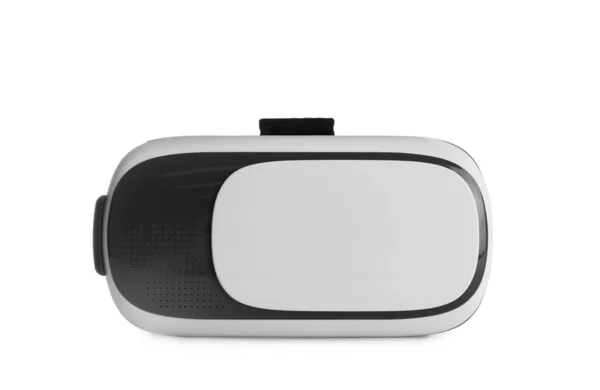 Modern Virtuális Valóság Headset Elszigetelt Fehér — Stock Fotó