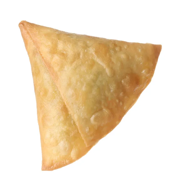 Fresh Delicious Crispy Samosa Isolated White — Stock Photo, Image