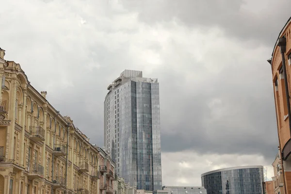 Bela Vista Paisagem Urbana Com Edifícios Modernos — Fotografia de Stock