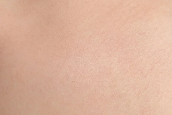 Textura Čisté Lidské Kůže Detailní Pohled — Stock fotografie