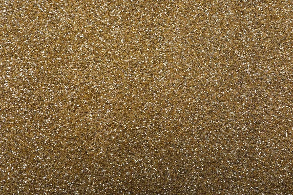 Vacker Glänsande Mässing Glitter Som Bakgrund Närbild — Stockfoto