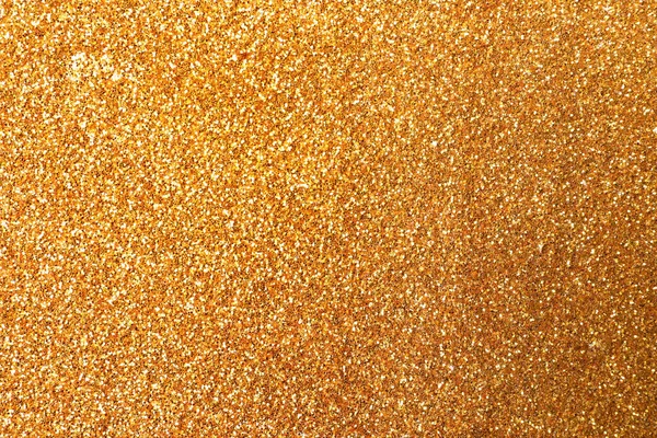 Beautiful Shiny Golden Glitter Background Closeup — Stock Photo, Image