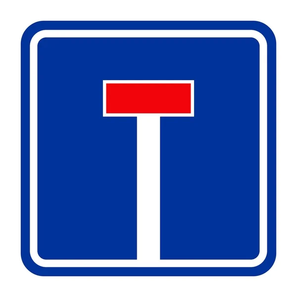 Дорожный Знак Road Vehicles Белом Фоне Иллюстрация — стоковое фото