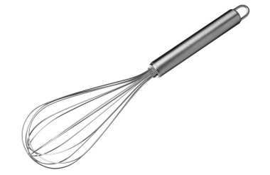 Yeni metal balon çırpışı beyazda izole edildi