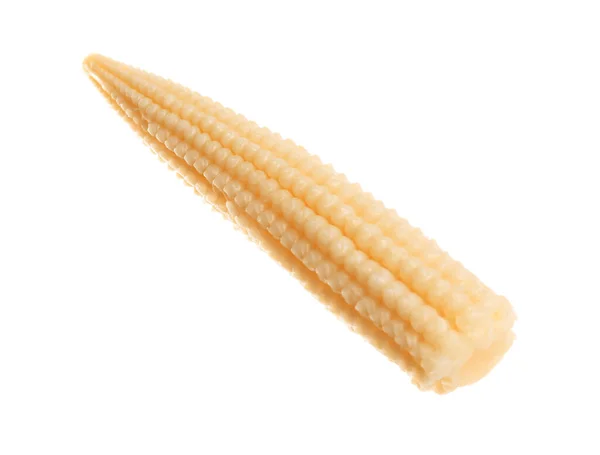 Fresh Baby Corn Cob Isolated White — Stock Photo, Image