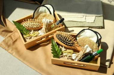 Masada farklı çevre dostu ürünler var.