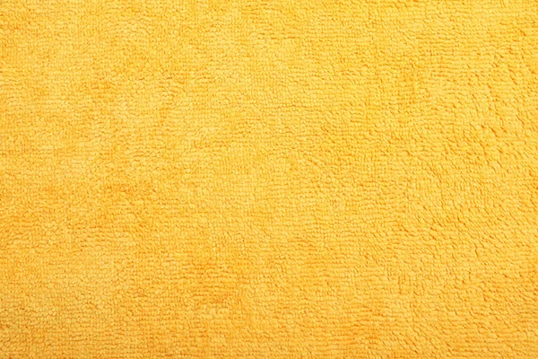 Orangefarbenes Mikrofasertuch Als Hintergrund Draufsicht — Stockfoto