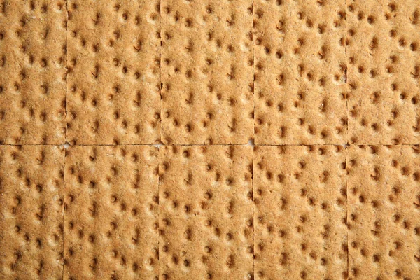 Fresh Rye Crispbreads Background Top View — Fotografia de Stock