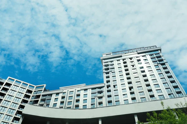 Hermosa Vista Del Edificio Moderno Ciudad Arquitectura Urbana — Foto de Stock