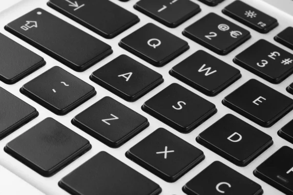 Closeup View Buttons Modern Computer Keyboard — Stock Photo, Image