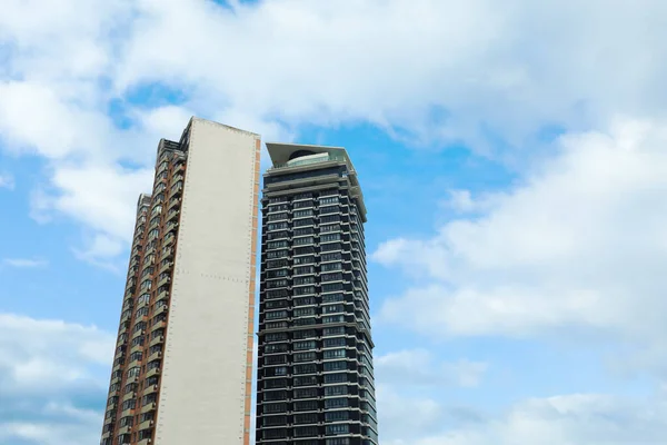 Bela Vista Edifícios Modernos Cidade Arquitetura Urbana — Fotografia de Stock