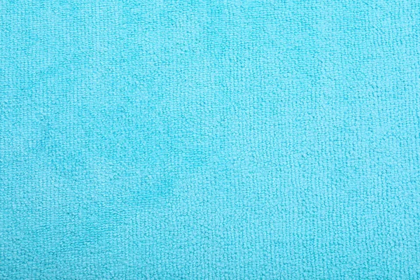 Light Blue Microfiber Cloth Background Top View — Stock Photo, Image