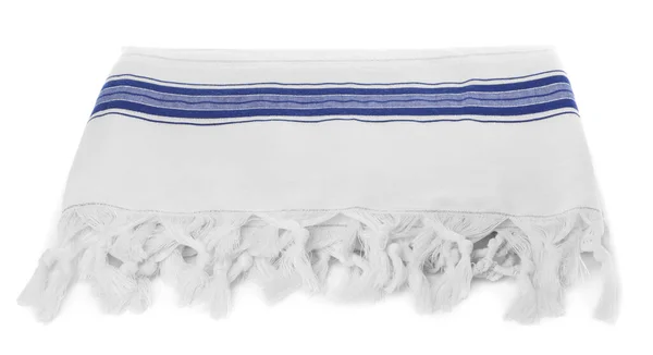 Tallit Isolerad Vitt Kläder För Rosh Hashanah Fest — Stockfoto