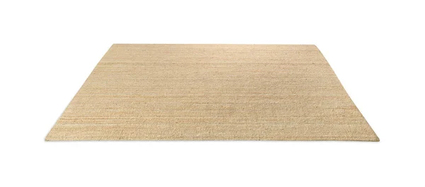 New Beige Carpet Wooden Floor Indoors — Stock Photo, Image