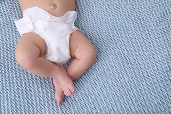 Baby Luier Bed Close Ruimte Voor Tekst — Stockfoto