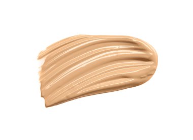 Sıvı deri tabakasının kokusu beyaz, üst görünümde izole edilmiş.