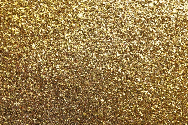 Beautiful Shiny Golden Glitter Background Closeup — Stock Photo, Image