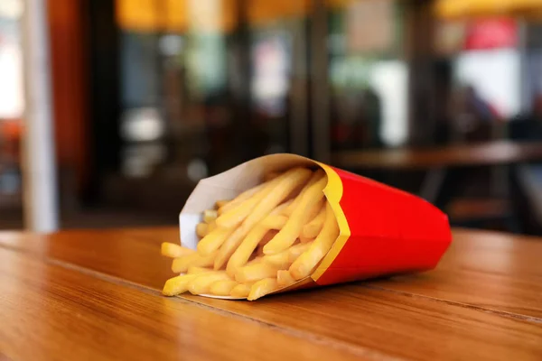 Mykolaiv Ukraine August 2021 Große Portion Pommes Frites Von Mcdonald — Stockfoto