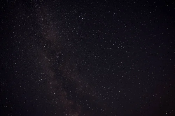 Vista Pitoresca Céu Estrelado Noite — Fotografia de Stock