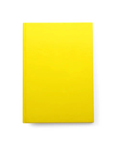 Νέος Κίτρινος Σχεδιασμός Απομονωμένος Λευκή Κορυφαία Προβολή — Φωτογραφία Αρχείου