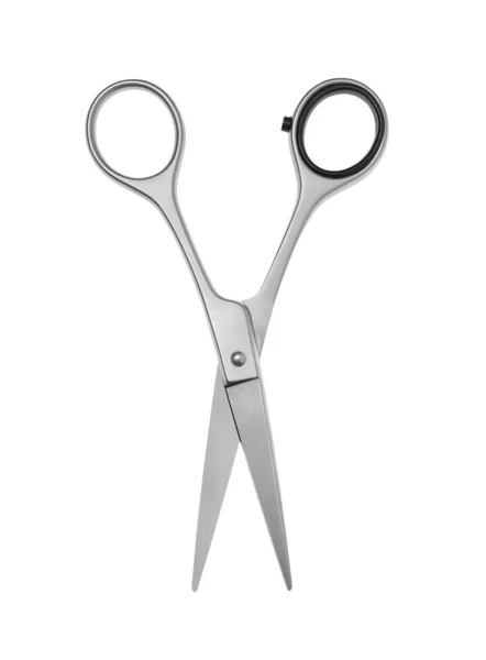 Professional Hairdresser Scissors Isolated White Haircut Tool — Stock Photo, Image